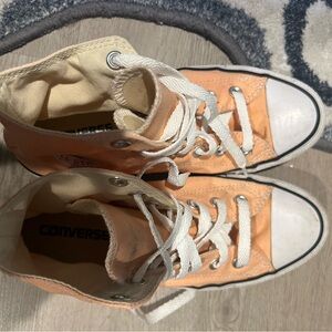 Converse High-Top Sneakers - Orange